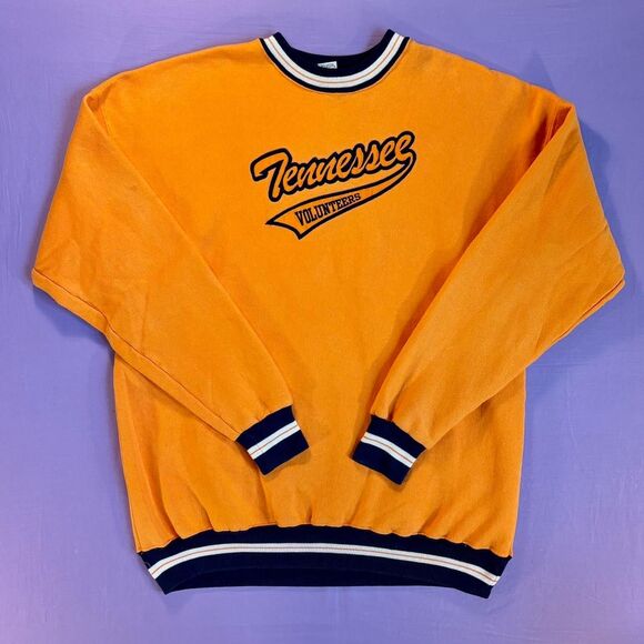 Vintage 90s LEGENDS Tennessee Volunteers Sweatshirt UT Vols Made in USA NCAA SEC - Picture 1 of 6